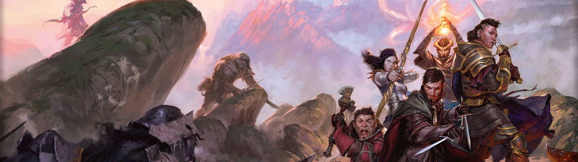 Un grup de aventurieri intr-un joc de Dugneons and Dragons care sunt prinsi intr-o ambuscada